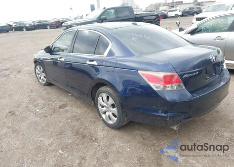 2009 Honda Accord 3.5 Ex-L from USA, damaged, VIN 1HGCP36869A034296